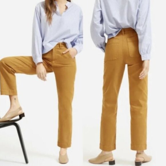 Madewell Pants - NWT Madewell Classic Straight in Bronzed Lichen